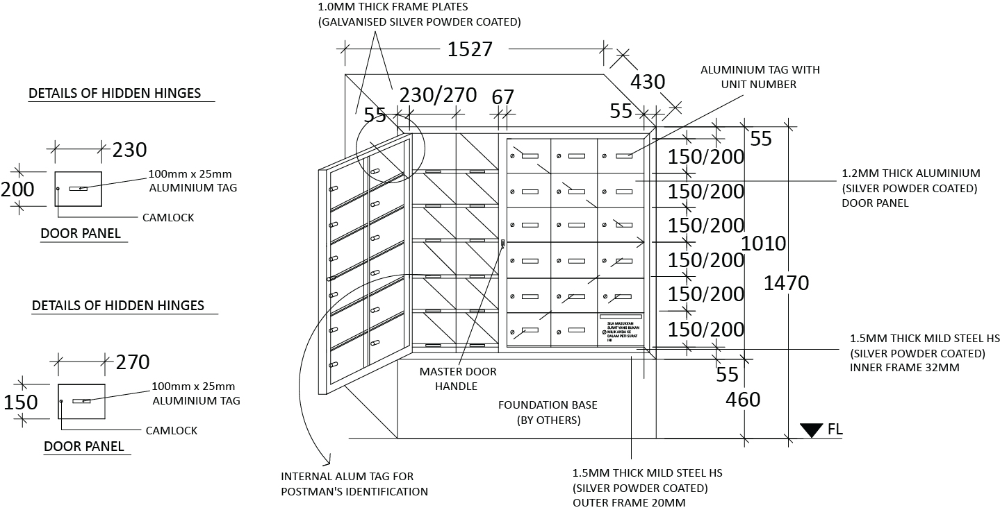 uflex technical drawing